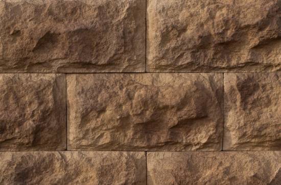 Ecostone Фасадный облицовочный камень Бастион 5 «под натуральный пилёный камень», ЭкоСтоун