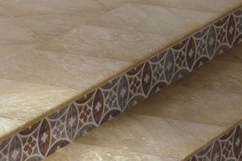 Клинкерная плитка Petra Ocre Exagres 330x330/10 мм