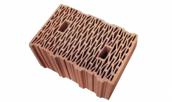 Блок керамический поризованный ЛСР (RAUF Therme) 10,7 NF теплый М100