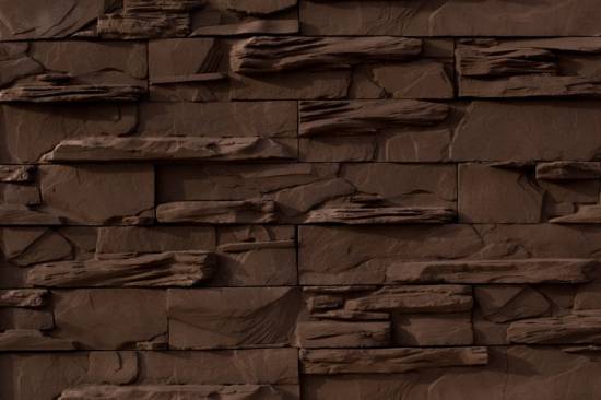 Ecostone Декоративный облицовочный камень Альпина 3 «под необработанный камень», ЭкоСтоун