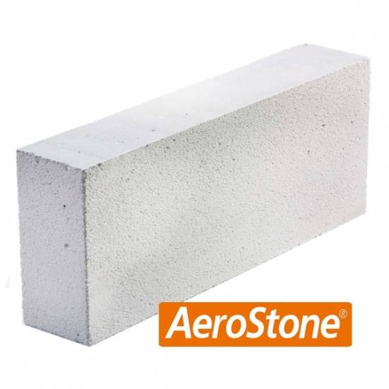 Газобетонный блок AeroStone D600 B3,5 F100 625х250х100