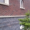 Фото клинкерной фасадной плитки Stroeher Kerabig KS18 schildpatt в частном строительстве